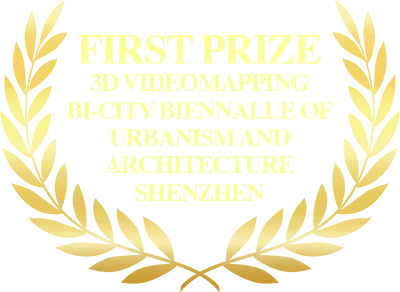 MediaCraft First Prize Award for the Biggest Projection Mapping in the World in SHenzhen China 
