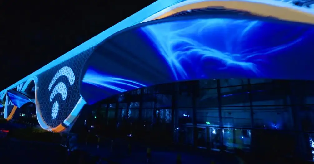 Architectural CGI for building facade projection